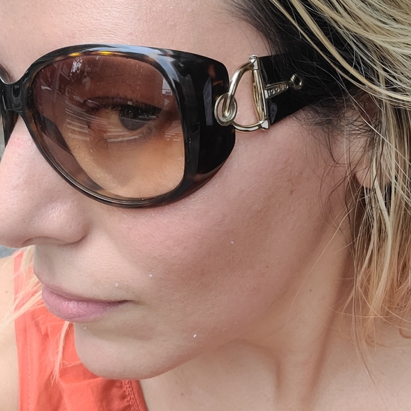 GUCCI Horsebit Sunglasses Tortoise GG 2942/S - Picture 10 of 12